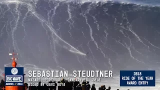 Sebastian Steudtner at Nazaré  - 2018 Ride of the Year Award Entry - WSL Big Wave Awards