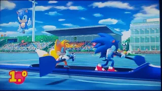 Mario & Sonic Tokyo 2020 Canoe 003 (Team Sonic)
