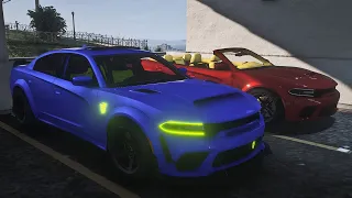 1100HP 2022 SRT Demon Charger v2! #27 NRP S2 (GTA 5 Nukem RP Civilian)