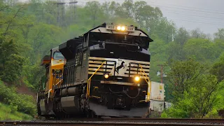 A busy day railfanning Wilmerding, PA (CP Wing)