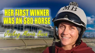 Her First Winner Was An $80 Horse! Jockey Maria Baca Talks About Her Huge Upset Winner