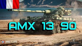 WoT Best Fights AMX 13 90 - Лучший бой на Французском лёгком танке 9 лвл - 12 фрагов!