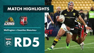 RD 5 HIGHLIGHTS: Wellington v Counties Manukau (Bunnings NPC 2023)