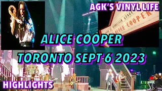 Alice Cooper Live : Toronto Sept 6 2023 (Freaks On Parade Tour) : Vinyl Community