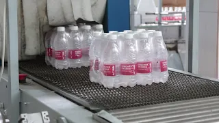 Линия розлива воды в ПЭТ бутылки 0,2-2 литра 3500 б/ч