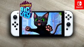 Little Kitty, Big City - FPS Test | Nintendo Switch Oled