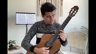 Zarabanda al aire Espanol by Gaspar Sanz (Played by Cristian Garcia)