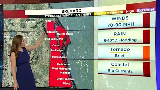 County-by-county impacts from Hurricane Ian Wednesday 8 pm