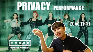 [REACTION] SECRET NUMBER - "Privacy" Performance | 리액션 INDONESIA DITA THAI