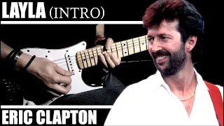 How to play “Layla” (Live Aid 1985) Intro Guitar Solo - Eric Clapton