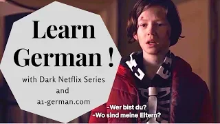 Learn German with DARK Netflix Series Part 1