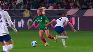Mayra Pelayo's goal against USA in second half