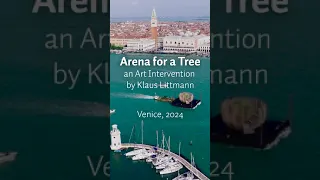 ARENA FOR A TREE – An art intervention by Klaus Littmann