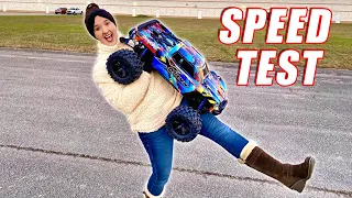 How Fast is the Traxxas X-Maxx Monster Truck? - TheRcSaylors