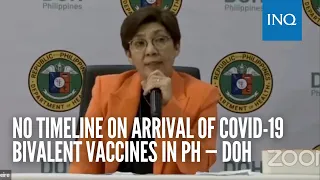 No timeline on arrival of COVID-19 bivalent vaccines in PH — DOH