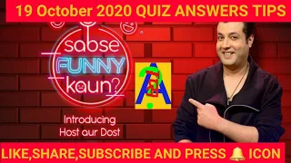 Flipkart Sabse Funny Kaun Today Answers | 19 October 2020 | Sabse Funny Kaun