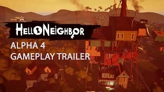 Hello Neighbor Alpha 4 Gameplay Trailer 4K