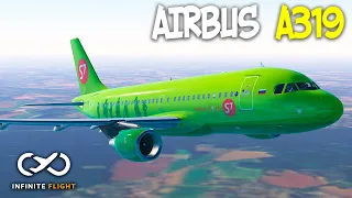 AIRBUS A319 S7 AIRLINES - INFINITE FLIGHT - СИМУЛЯТОР САМОЛЕТА НА ТЕЛЕФОНЕ