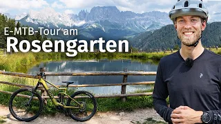 Geniale MTB-Tour in Südtirol: Rosengarten (3.004m) mit dem E-Mountainbike