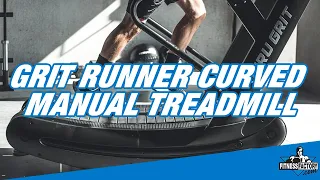 Tru Grit Grit Runner Curved Manual Treadmill (FitnessFactory.com)