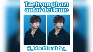 Fan'lara el sallayan Taehyung tatlılığı 😍