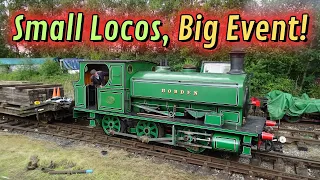 Foxfield Railway Knotty 100 Event Day 3 (Industrial Steam Trains in action!)