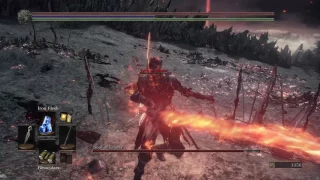 Dark Souls 3 Playable Boss Soul of Cinder vs Yuria of Londor - EVIL MASTER MODE Gameplay