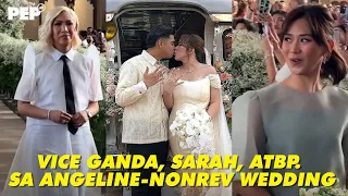 The celebrities at Angeline Quinto's wedding | PEP Hot Story