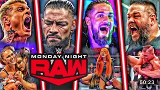 WWE Monday Night RAW 12-03-2024 Highlights - WWE RAW 12th March 2024 Highlights - WWE TODAY