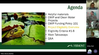 Clean Water Project Eligibility Review Training
