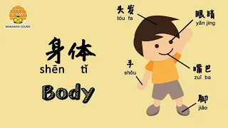 Body Part in Chinese [part 1]