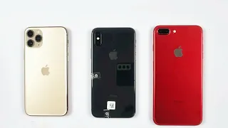 iPhone 11 Pro Vs iPhone X Vs iPhone 7 Plus | SPEED TEST