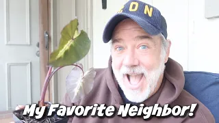 TALKING TO MY FAVORITE NEIGHBOR!