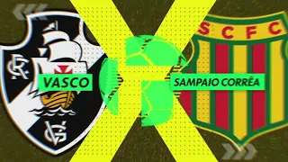 Chamada regional futebol Globo: Vasco X Sampaio Corrêa - Brasileirão 2022 série B (jogo de 27/10)