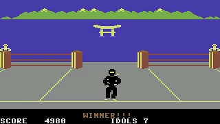 Ninja Longplay (C64) [50 FPS]