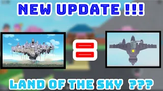 LAND OF THE SKY ??? BIG UPDATE !!!  |  Naruto War Tycoon