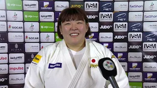 Wakaba TOMITA (JPN) - Abu Dhabi World Championships Seniors 2024 Winner +78 kg