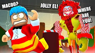 Escape Ronald's Diner | ROBLOX | JOLLIBEE NG KAHIRAPAN! SI JOLLY BOSS EL!