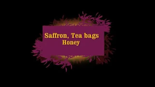 Amazing saffron tea and easy to make