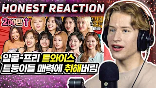 HONEST REACTION to We drunk on the charm of alcohol-free TWICE. 《Showterview with Jessi》