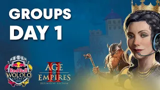 Day 1 Groups Age of Empires II | Red Bull Wololo Legacy