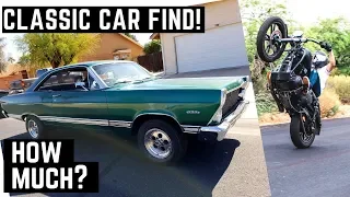 How Much? 1967 Ford Fairlane Hardtop Coupe Walk Around, Cold Start, Craigslist Sale, Price Reveal