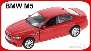 BMW M5, Red - Showcasts 555004M - 1/36 Scale Collectible Car