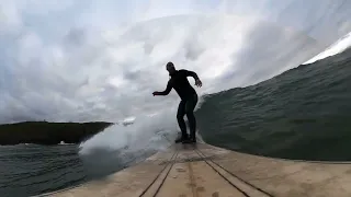 Surfing Tullan Strand Bundoran Donegal Ireland September 2023 🎥 Gopro max 360 4k Surf Ireland 🇮🇪