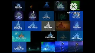 All 25 walt disney pictures logos with sound