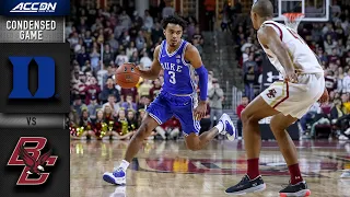 Duke vs. Boston College  Condensed Game | 2019-20 ACC Men's Basketball