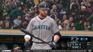 MLB The Show 22 Gameplay: Seattle Mariners vs Oakland Athletics - (PS5) [4K60FPS]