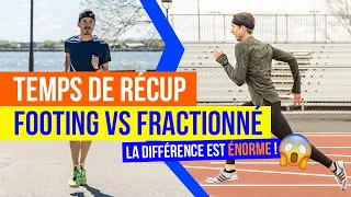 Footing VS fractionné = quel temps de récupération après chaque type d'entrainement ?