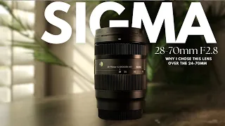 Why I Chose The Sigma 28-70mm F2.8 Over The Sigma 24-70mm | Panasonic Lumix S5ii