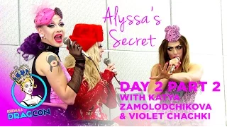 Alyssa Edwards' Secret w/ Violet Chachki & Katya - Day 2 Part 2 at RuPaul's DragCon 2015